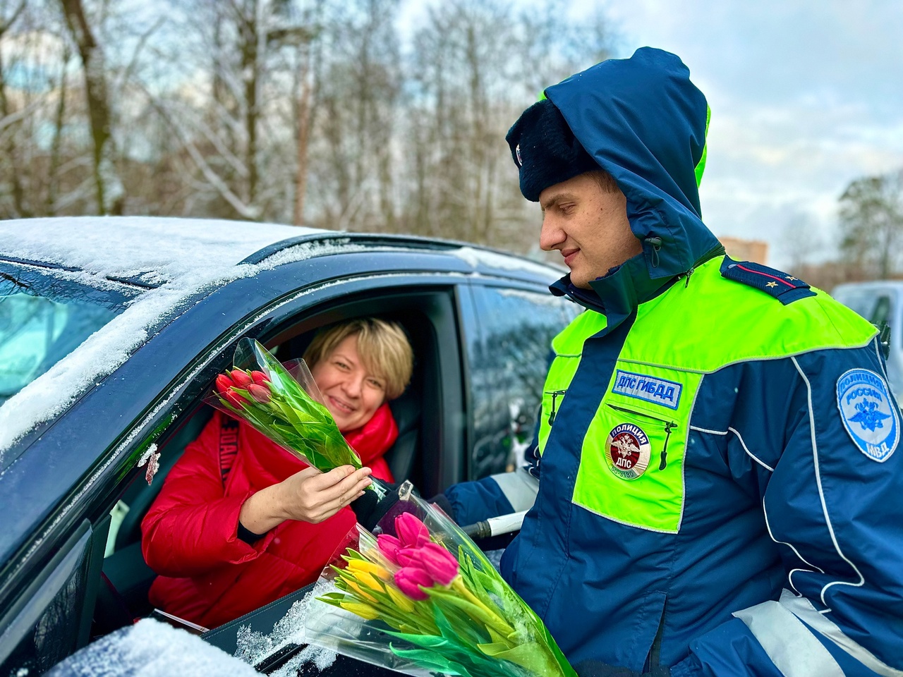 Цветы для автоледи