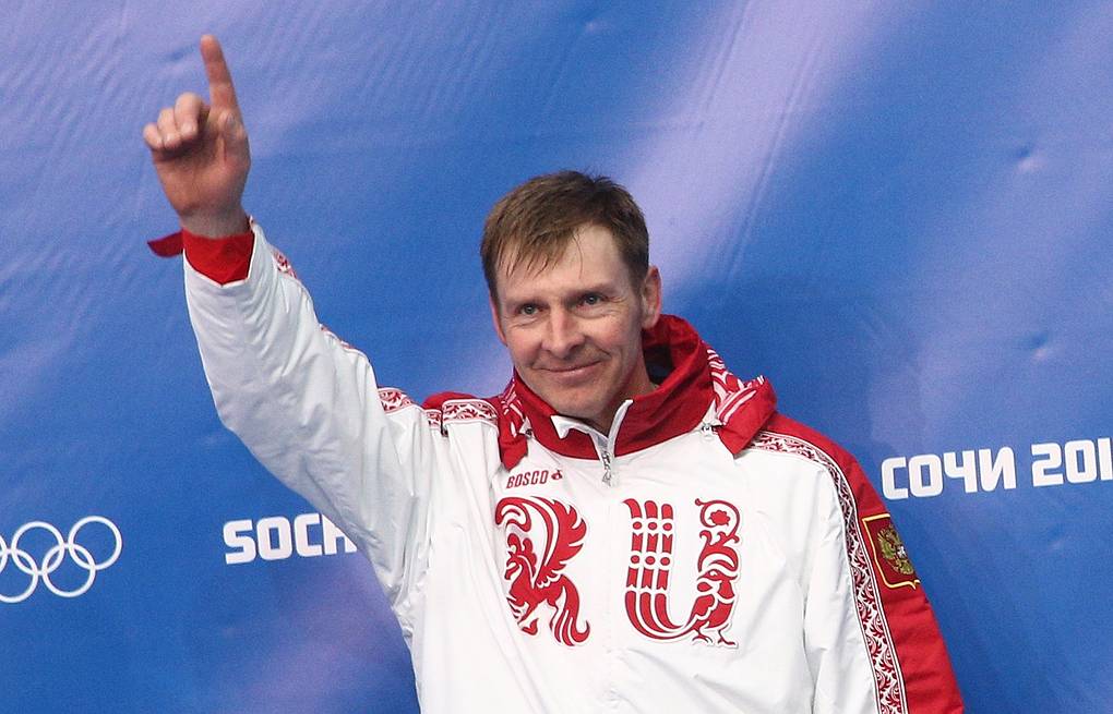 Бобслеист Александр Зубков на Олимпиаде 2014