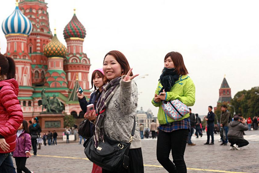 Число китайских туристов в РФ увеличилось в два раза