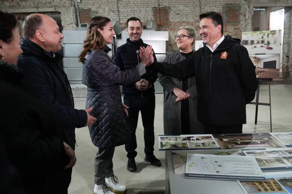 Андрей Воробьев: Культурный центр «Октябрь» в Электростали откроется после капремонта до конца 2026 года