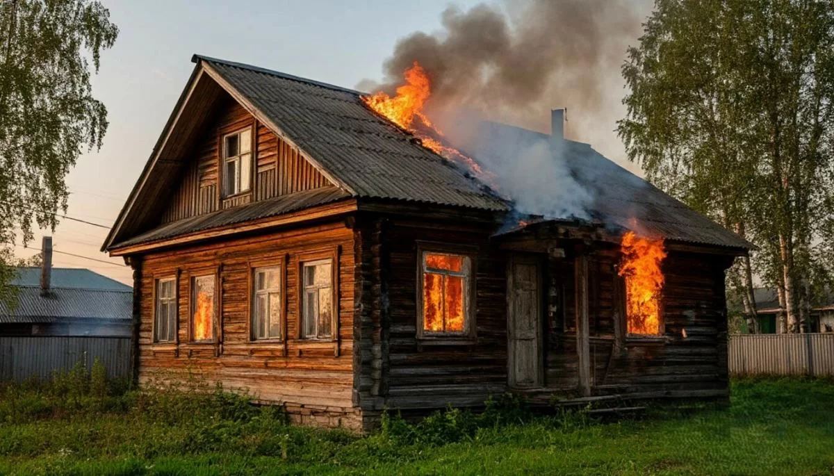 В Башкирии прокуратура выясняет обстоятельства гибели женщины и подростка при пожаре в частном доме