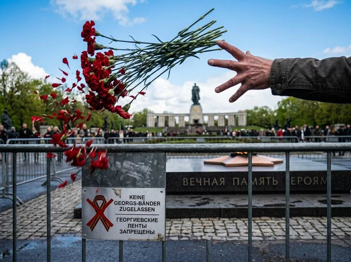 Вечный огонь потушили. Советский флаг запрещён у могил освободителей. Что происходит с Европой?