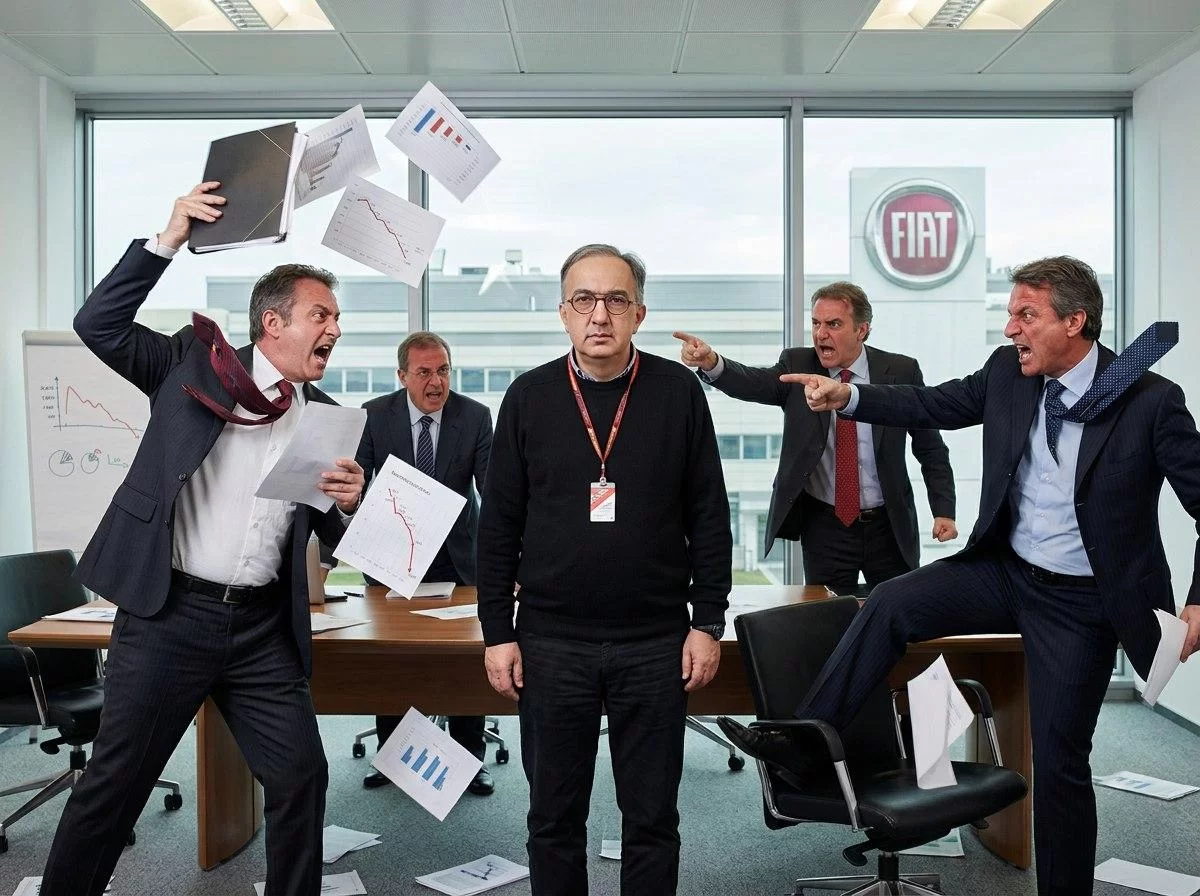 Миллиарды убытков — и он уволил всё руководство Fiat разом. История одного решения