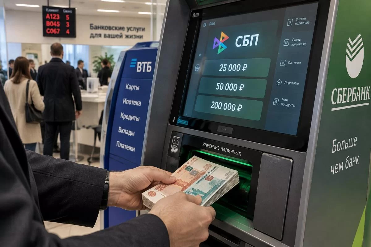 С 1 октября банкоматы перестанут принимать деньги? Новые правила СБП: каждый рубль под контролем