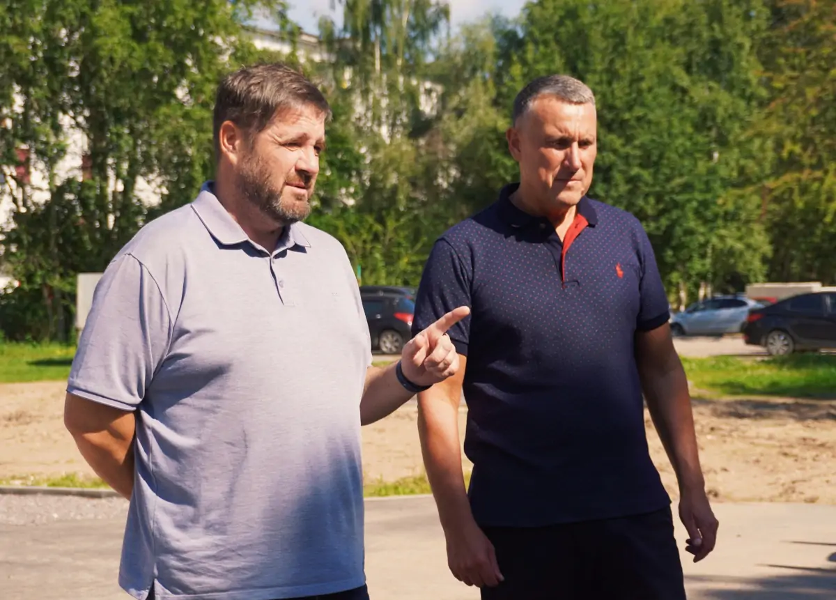 Александр Розбаум: При благоустройстве двора на улице Большая Санкт-Петербургская по проекту «Наш выбор 2.0» учитываются мнения жителей Великого Новгорода