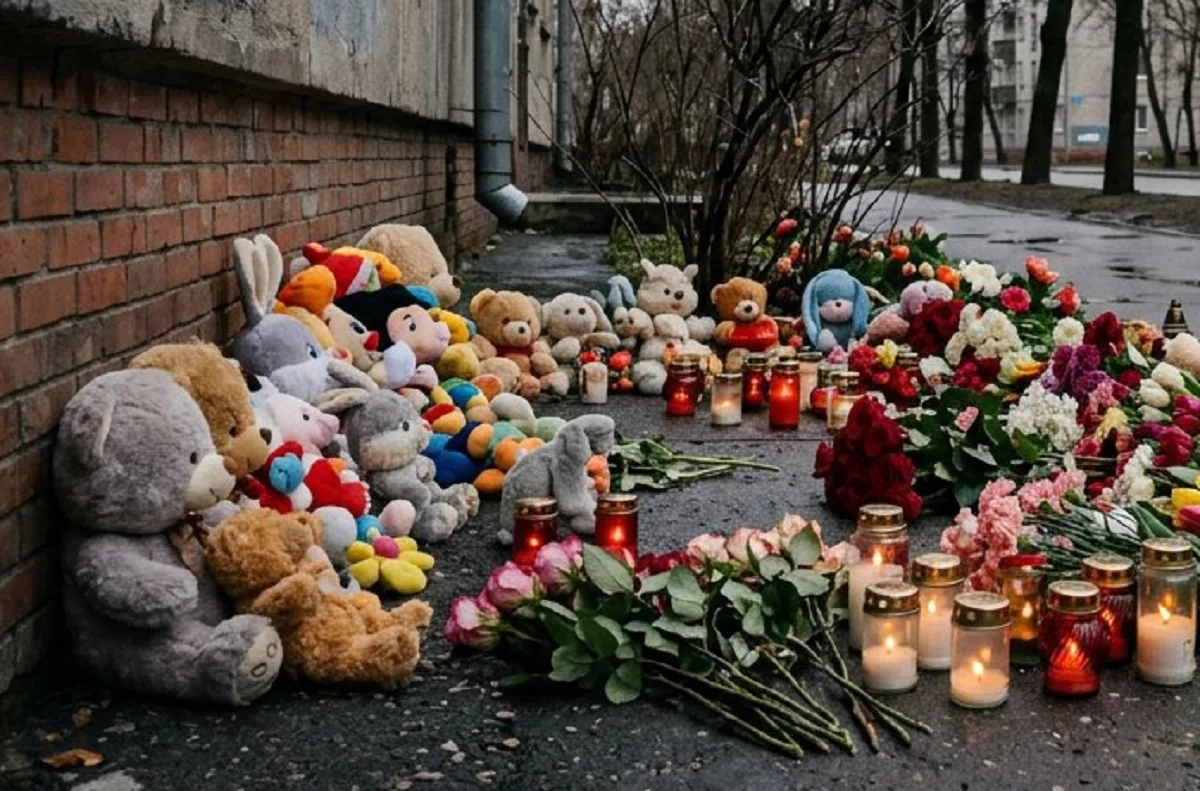Стихийный мемориал в память о погибшем младенце появился в подмосковном Егорьевске