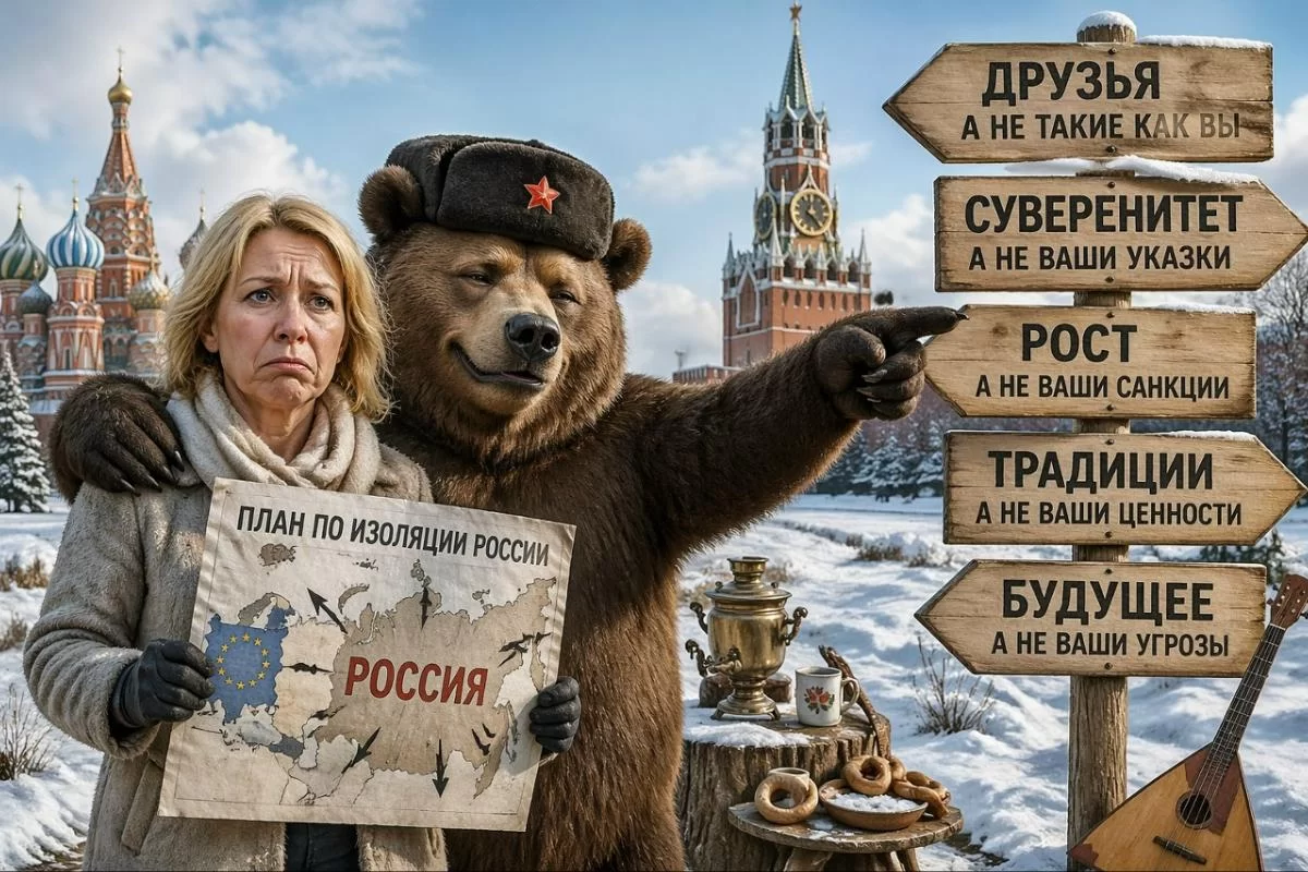 «Дама приятная, но необразованная». В России с юмором поставили на место лживую Каю Каллас