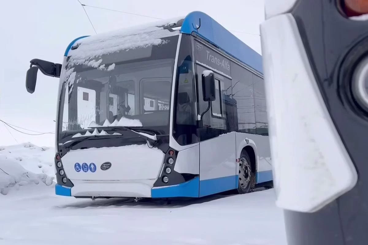 В Саранск прибыли троллейбусы «на батарейках»