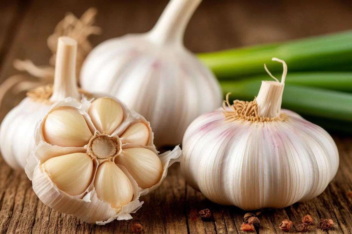 Чеснок помогает в профилактике атеросклероза и гипертонии