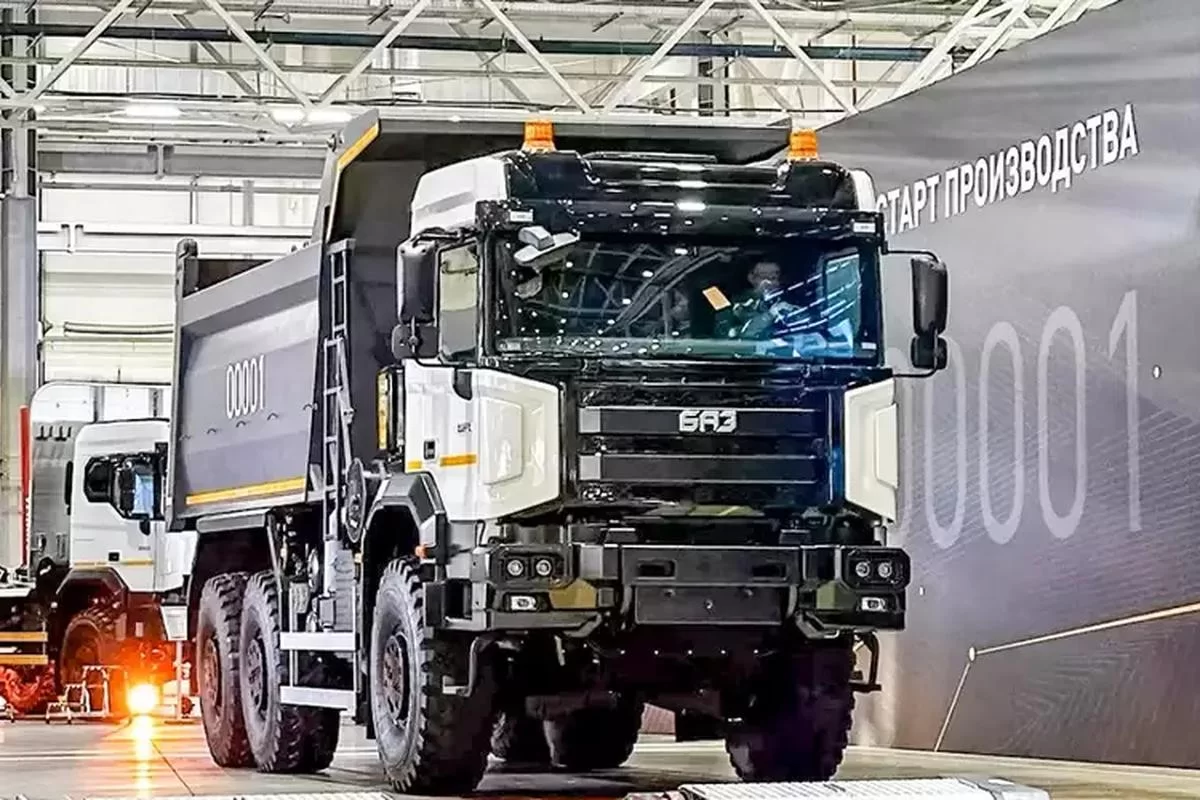 Серийный выпуск грузовиков БАЗ начался в России