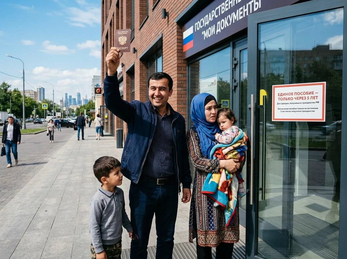 Паспорт есть, денег нет: почему «новые россияне» больше не получат детские пособия «на халяву»