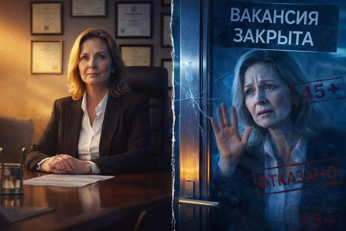 «Слишком старая и опытная»: россиянки старше 45 лет массово не могут найти работу. Выход есть?