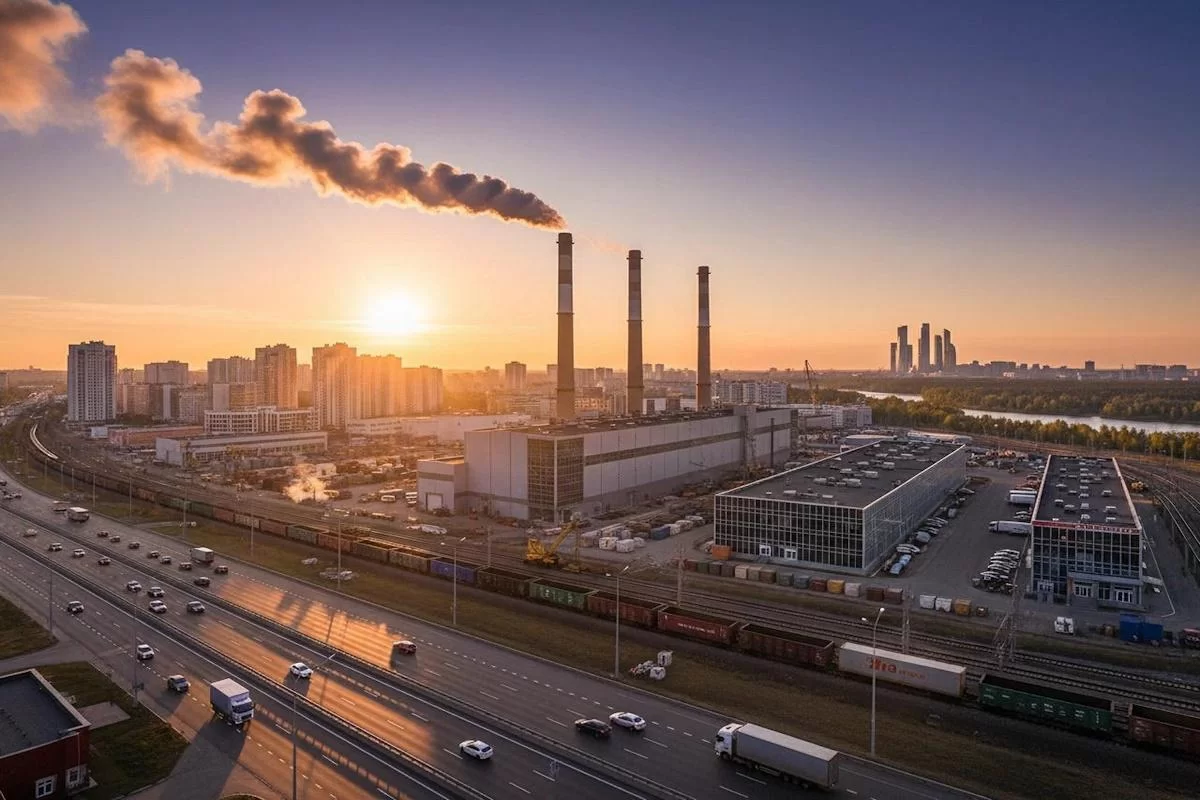 В трёх промышленных центрах Башкирии зафиксирован повышенный уровень загрязнения воздуха в феврале