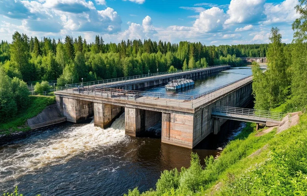 Лужская ГЭС-2 в Ленинградской области выставлена на продажу за 8,5 млн рублей