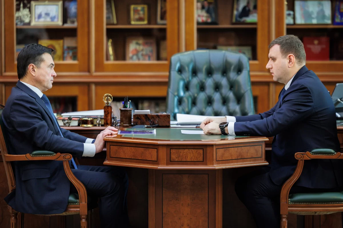 Новые котельные, теплосети, КНС и школа: Андрей Воробьёв обсудил с врип главы Реутова Алексеем Ковязиным масштабные планы развития округа на 2026 год