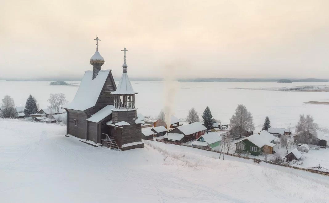 Райские купола под Москвой: в «Царицыно» привезли уникальные расписные «небеса» с Русского Севера