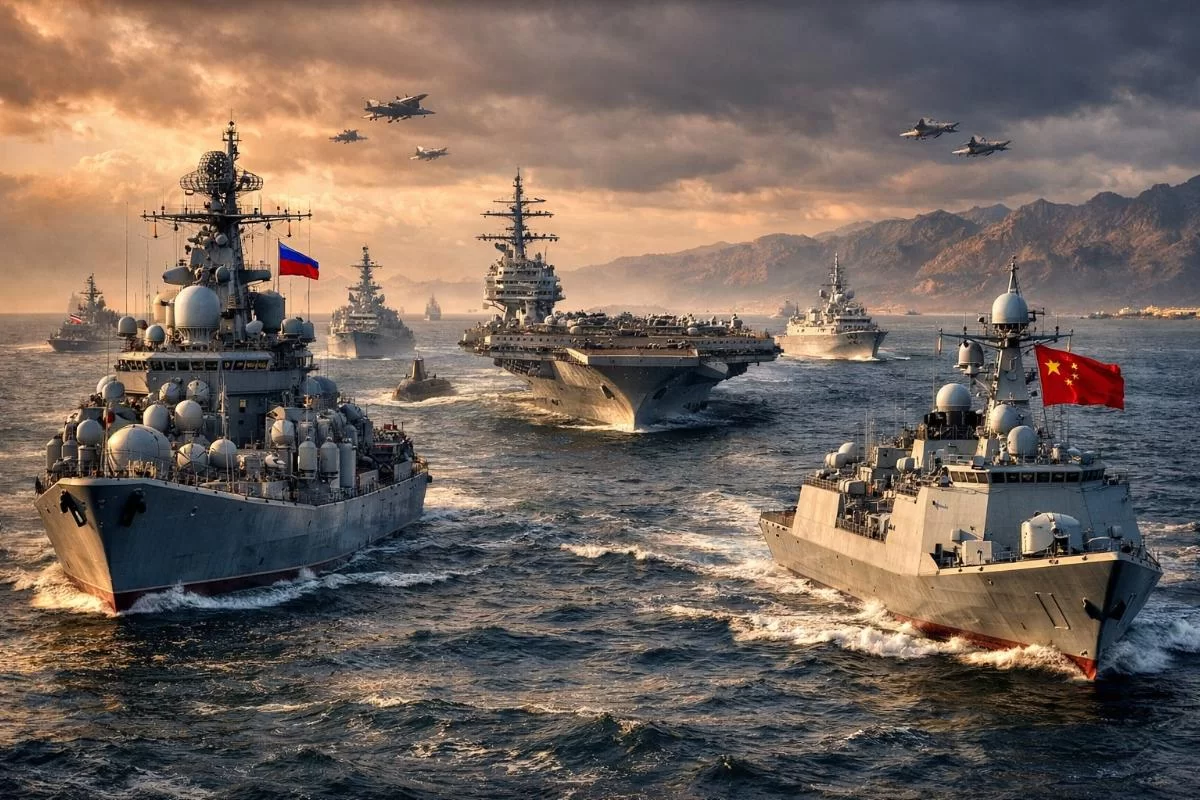 Запахло Третьей мировой: к Ирану стягиваются корабли ядерных держав. Россия и Китай заставят Трампа дрогнуть?