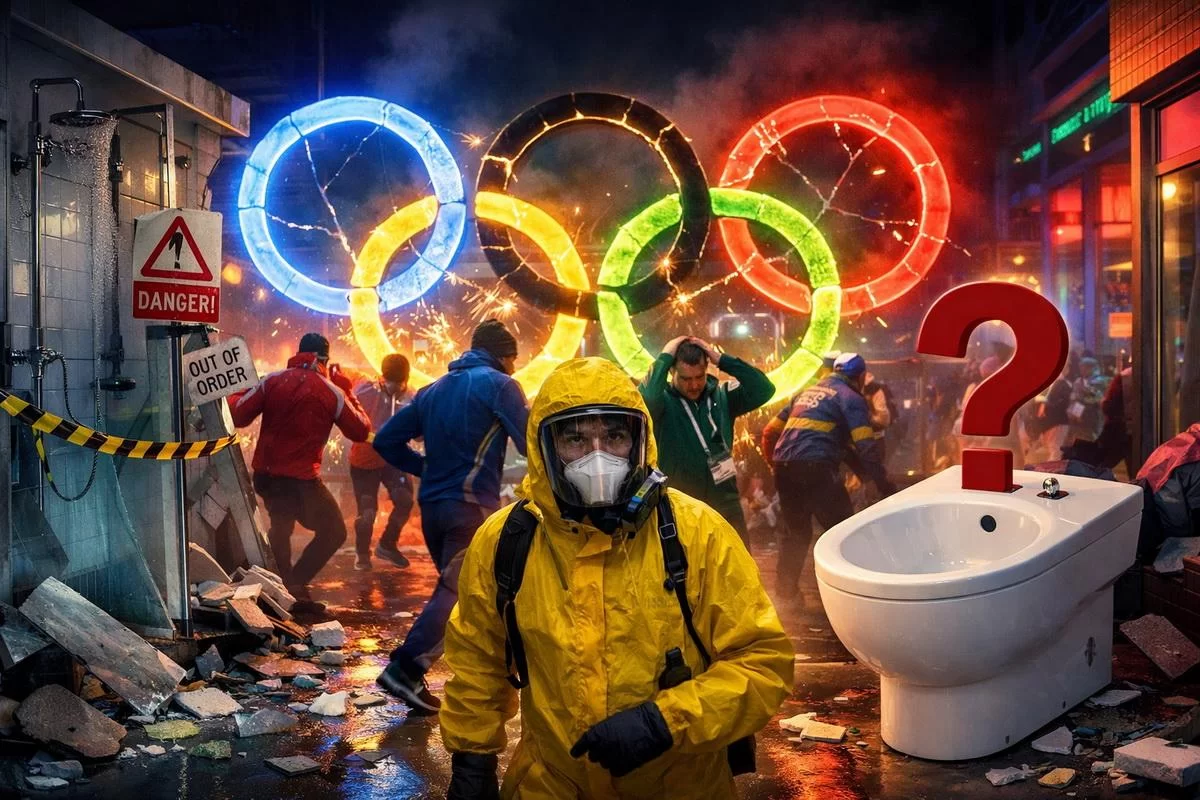 Душевые разбиты, у спортсменов проверяют гениталии. Италия проводит худшую Олимпиаду в истории?