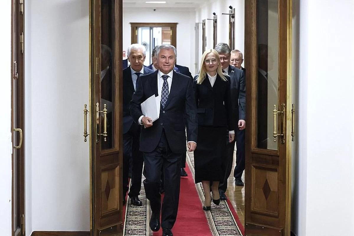 Вячеслав Володин ответил на вопрос о сохранении поста спикера Госдумы восьмого созыва