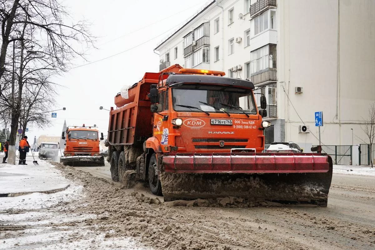 Мэр Иван Носков об уборке снега в Самаре: В течение ближайших дней будем работать на полной загрузке