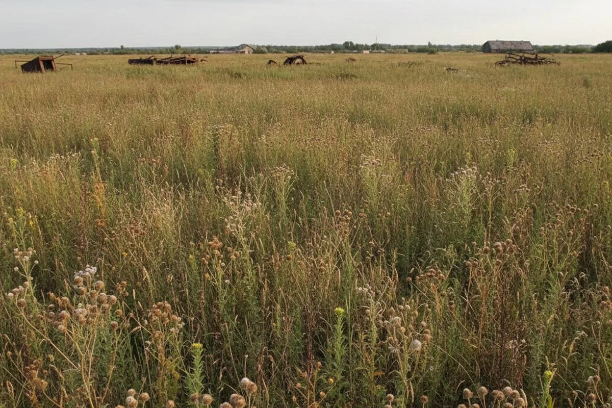Почти 2,5 тыс. гектаров сельхозугодий в Ульяновской области оказались заброшены