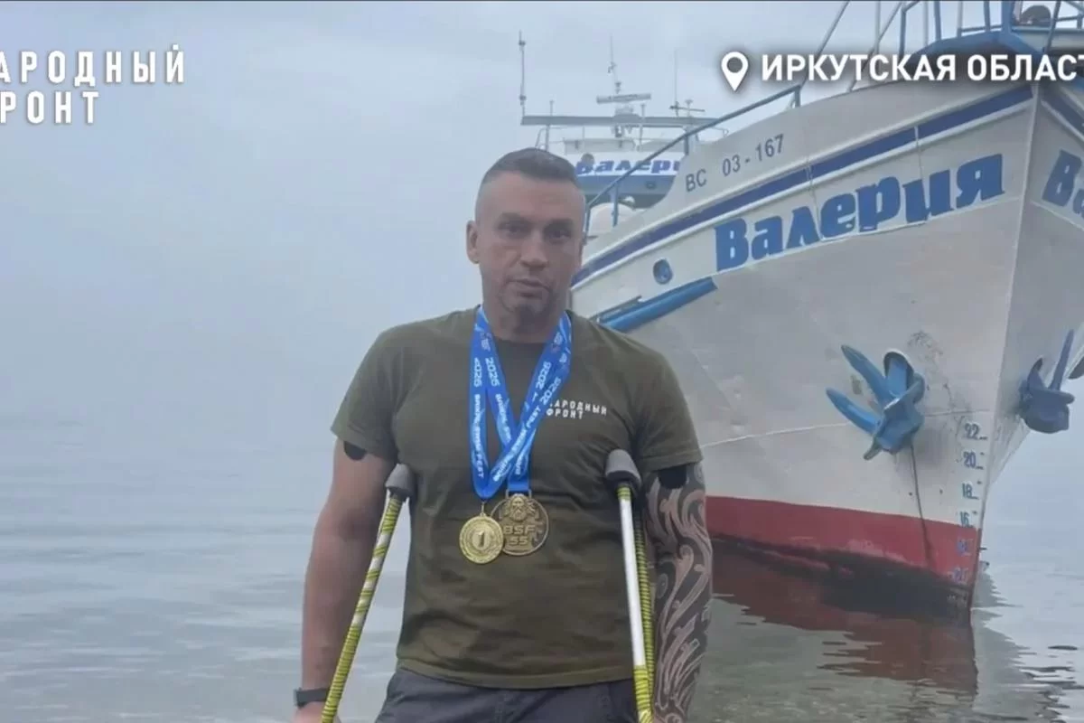 Параатлет из Хабаровска переписал историю Байкала и поставил мировой рекорд
