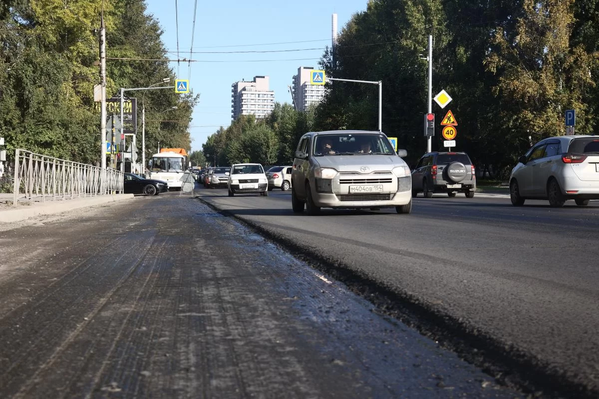 Сроки капремонта улицы Котовского в Новосибирске сдвинули на год