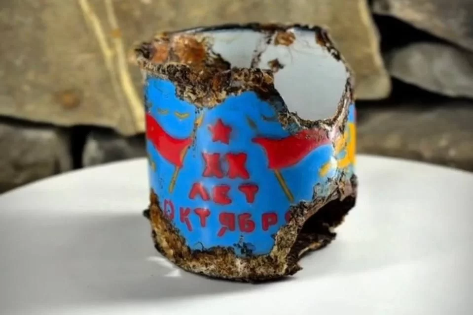 Привет из 1937-го: в древних башнях Ингушетии нашли кружку с надписью к 20-летию Октября