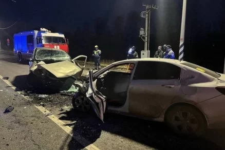 В столкновении двух машин на трассе М-5 в Пензенской области погибли три человека