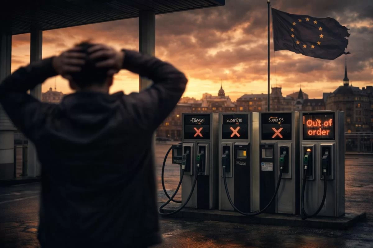 Топливный апокалипсис. Энергетический шок разрушает Европу: у «старушки» осталось всего 2-3 недели