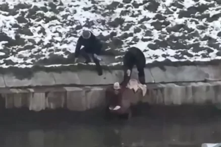 В Петербурге прохожая спасла упавшего в воду ребёнка