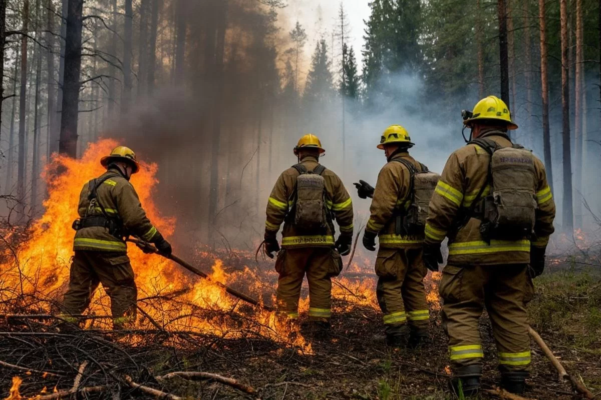 Ликвидированный в Приморье пожар охватил более 8 тысяч гектаров