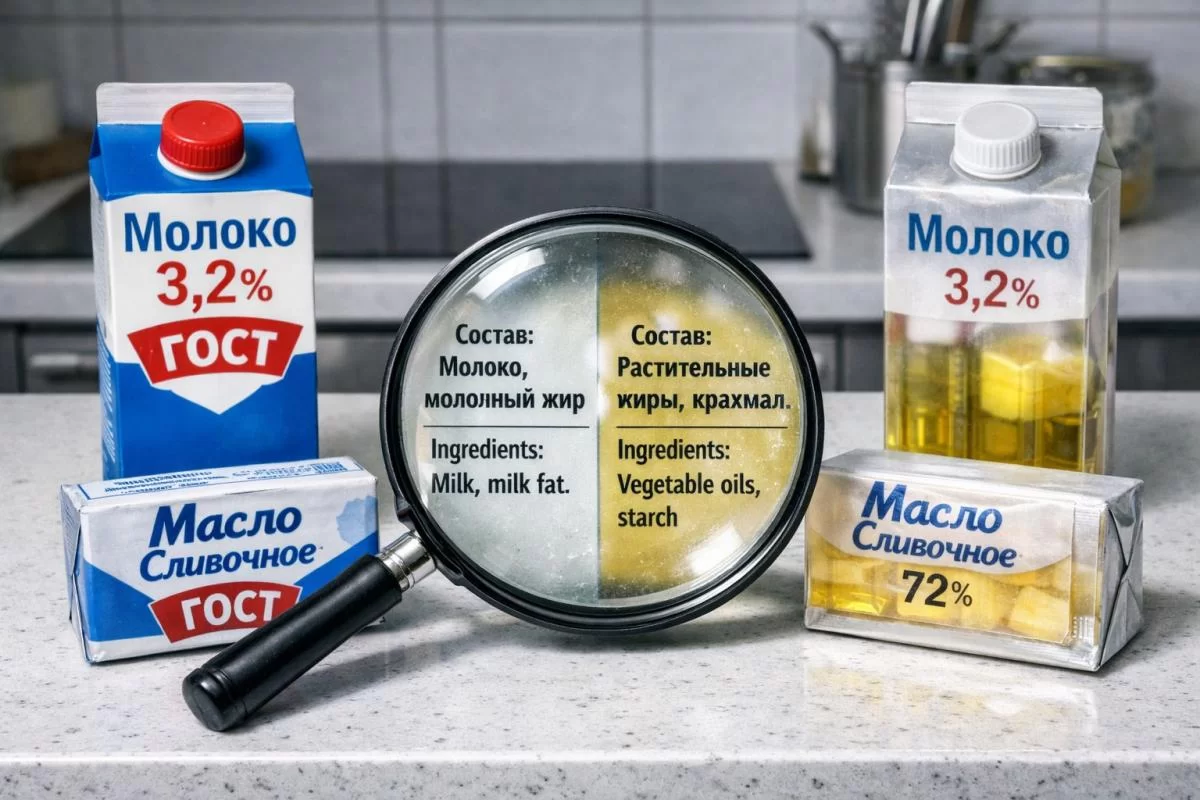 Пальмовое масло, крахмал, соя: как обманывают покупателей молочки. Что делать потребителю?