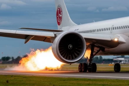 В Шереметьево экстренно сел самолет Boeing после возгорания двигателя