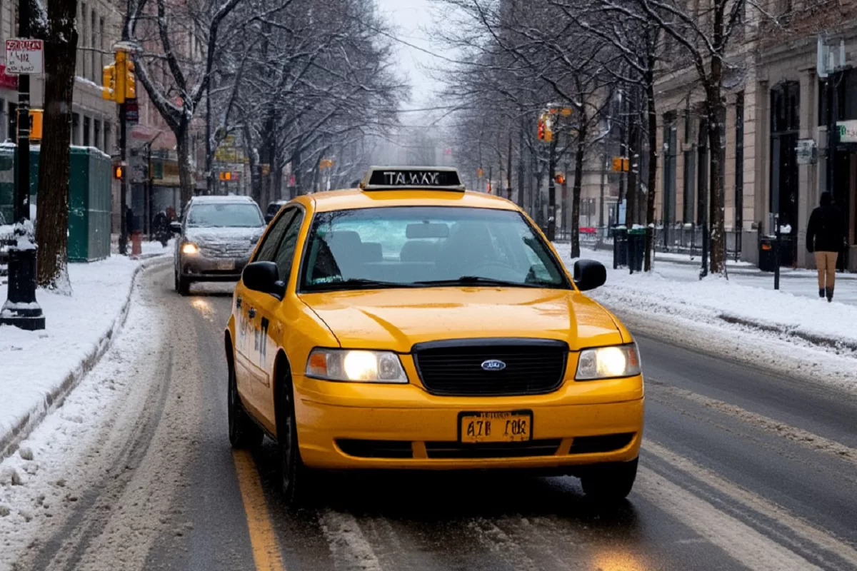 Таксисты в Челябинске потребовали доплату за работу в мороз