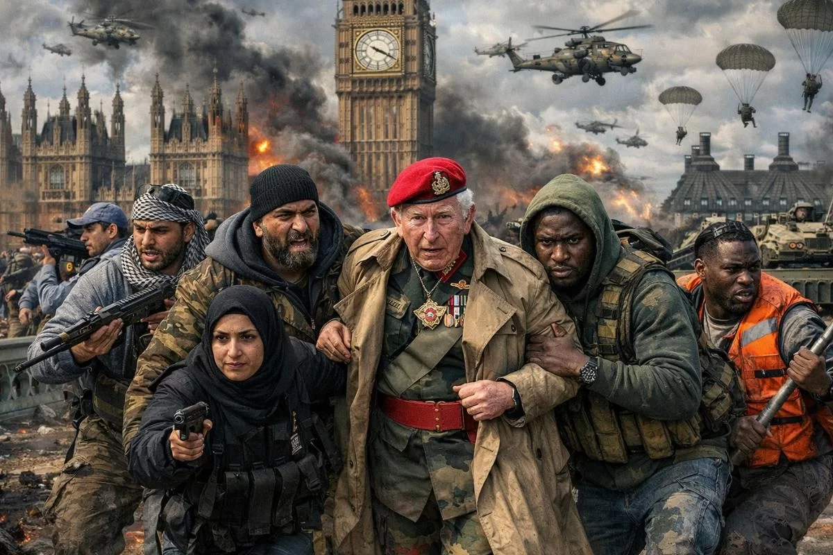 Захватят Британию за 48 часов. Лондон боялся русских, но беда пришла, откуда не ждали. Короля спасут мигранты?