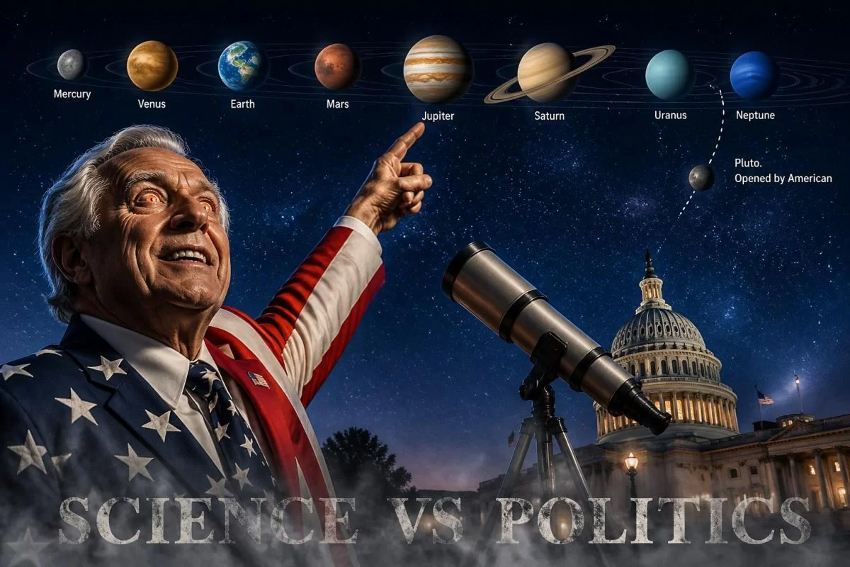 Трамп добрался до космоса? США требуют вернуть Плутону статус планеты ради национальной гордости