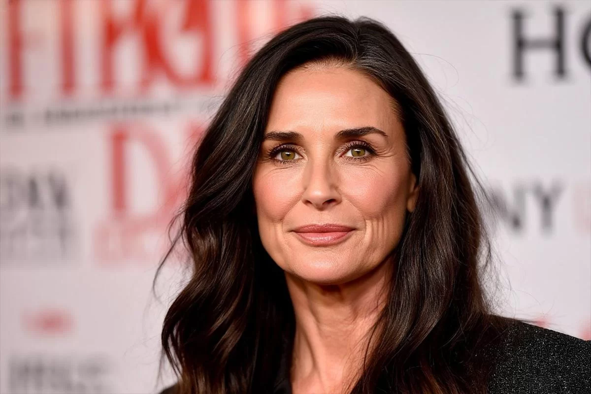 Без бюстгальтера и с длинным шлейфом: 63-летняя Деми Мур нарушила сразу два правила Канн