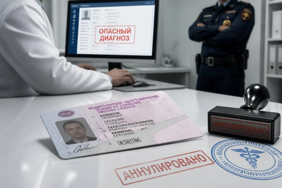 «Дураков» на дорогах станет меньше. У россиян будут отзывать водительские права при выявлении опасных болезней