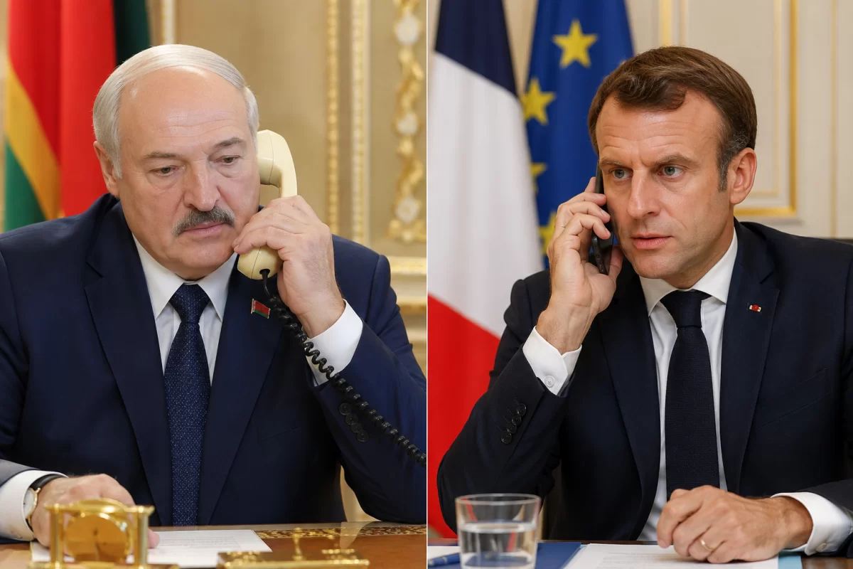 «Не будьте вассалом России»: Макрон призвал Лукашенко отойти от Кремля, но получил отказ