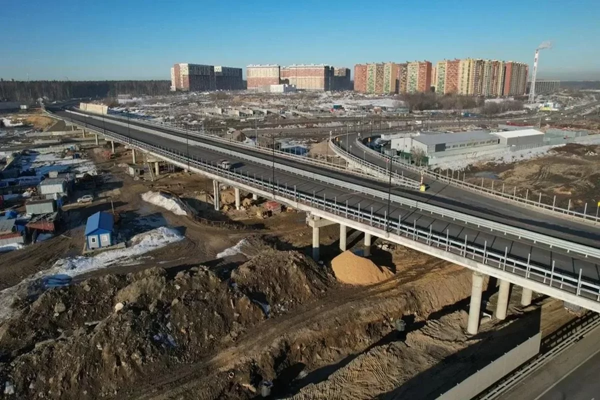 Открыт новый участок скоростной трассы в Подмосковье