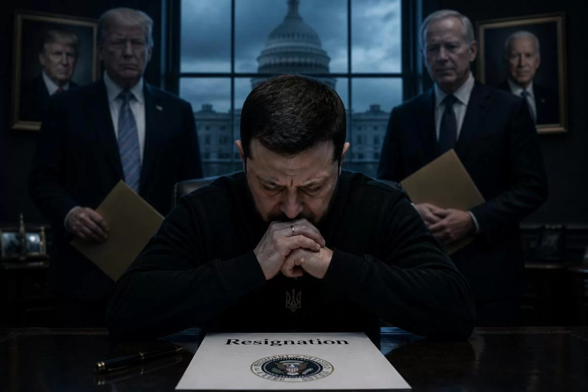Слив века: Запад готовит уход Зеленского. Какой сценарий выберет Трамп для бывшего комика?