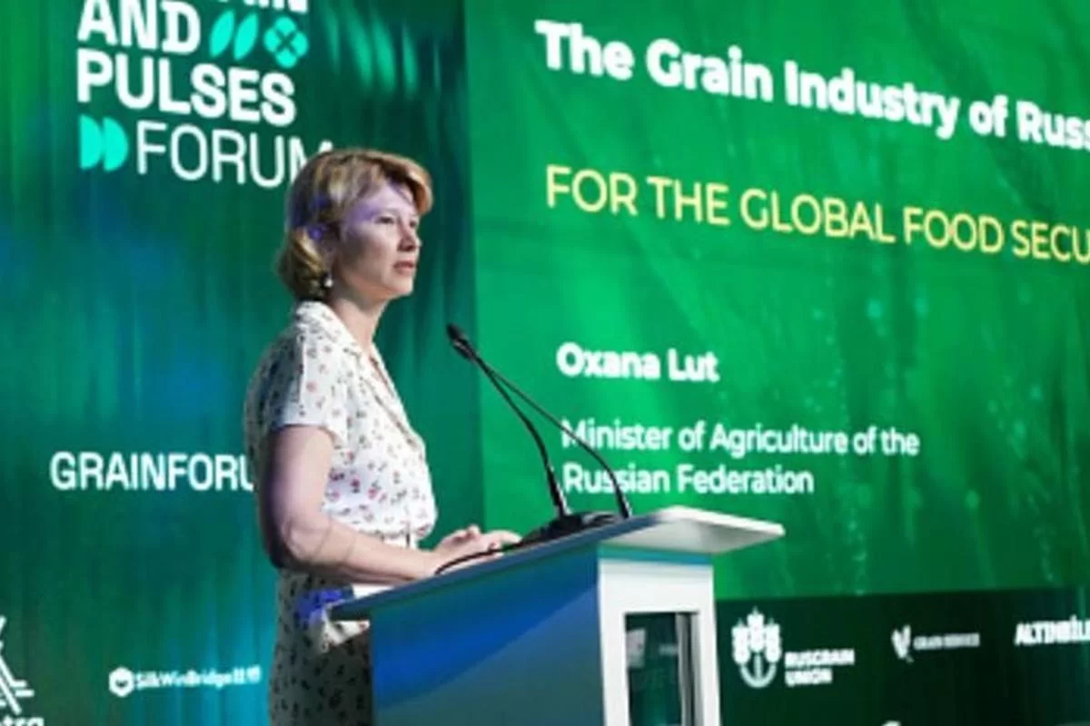 Оксана Лут: Россия — надёжный партнёр на глобальном сельскохозяйственном рынке