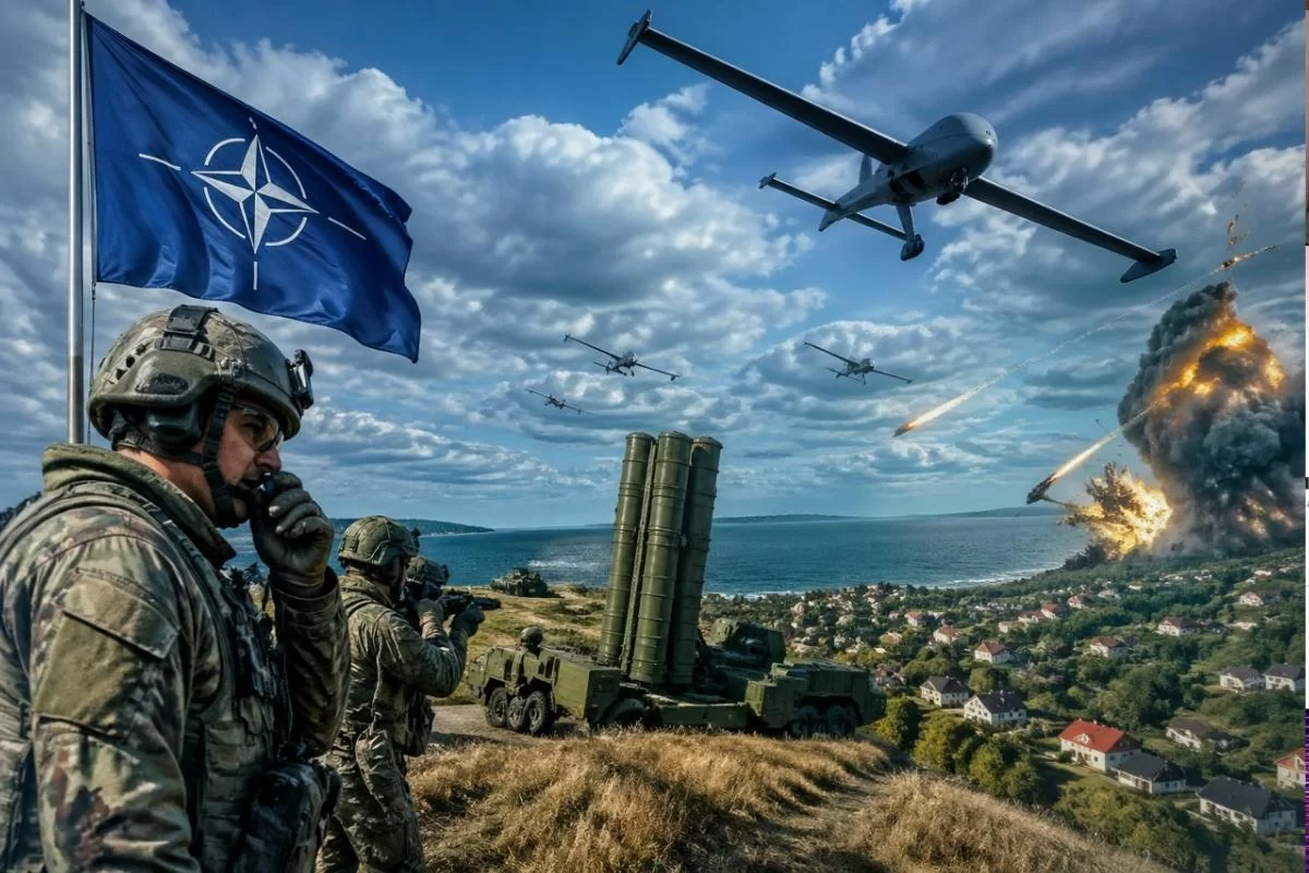 НАТО впервые вступило в бой с российскими дронами? Как британцы испугались собственной смелости