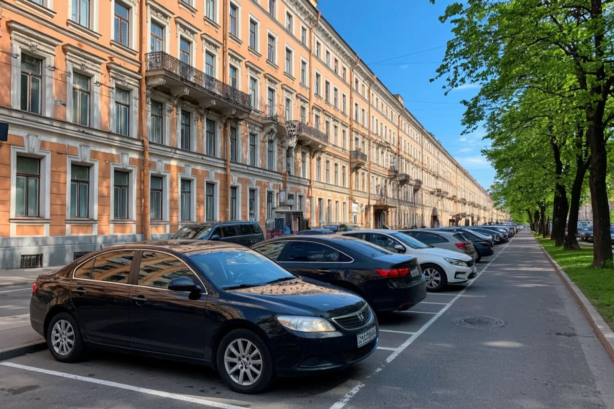 В Петербурге расширят зону платной парковки на Васильевском острове