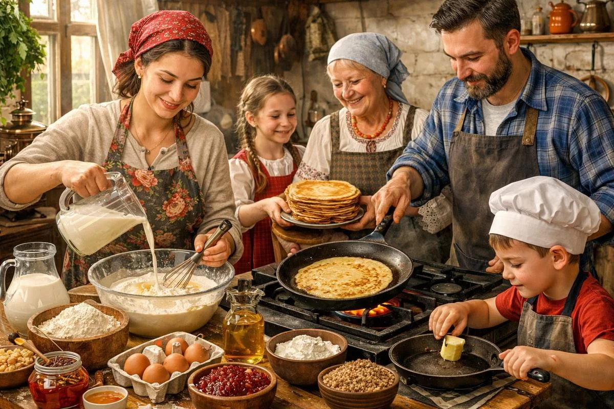 Как сделать идеальные блины на Масленицу. Названа «сладкая» ошибка, которую допускали бабушки и мамы