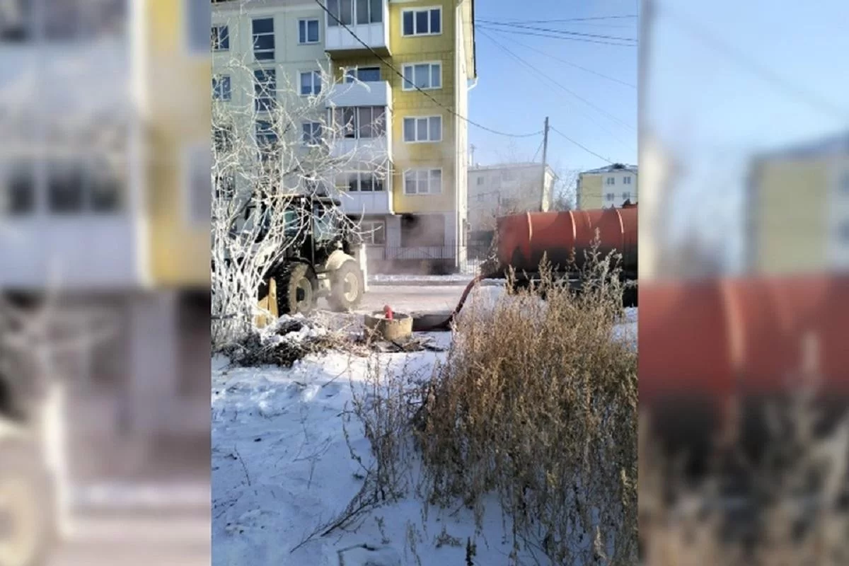 Авария на магистральном водоводе в Иркутской области оставила без воды три микрорайона