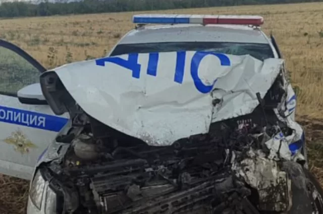 В Липецке выясняют детали массовой аварии с патрульной машиной