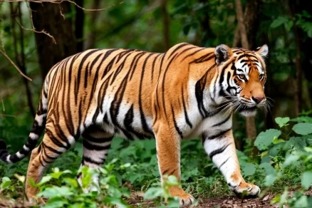 В Индии фермер стал жертвой нападения дикого тигра