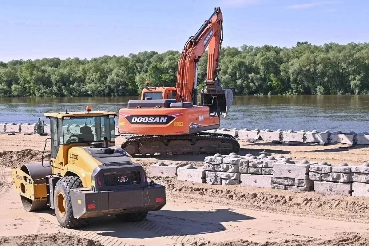В Омске осенью откроют обновлённую набережную Тухачевского